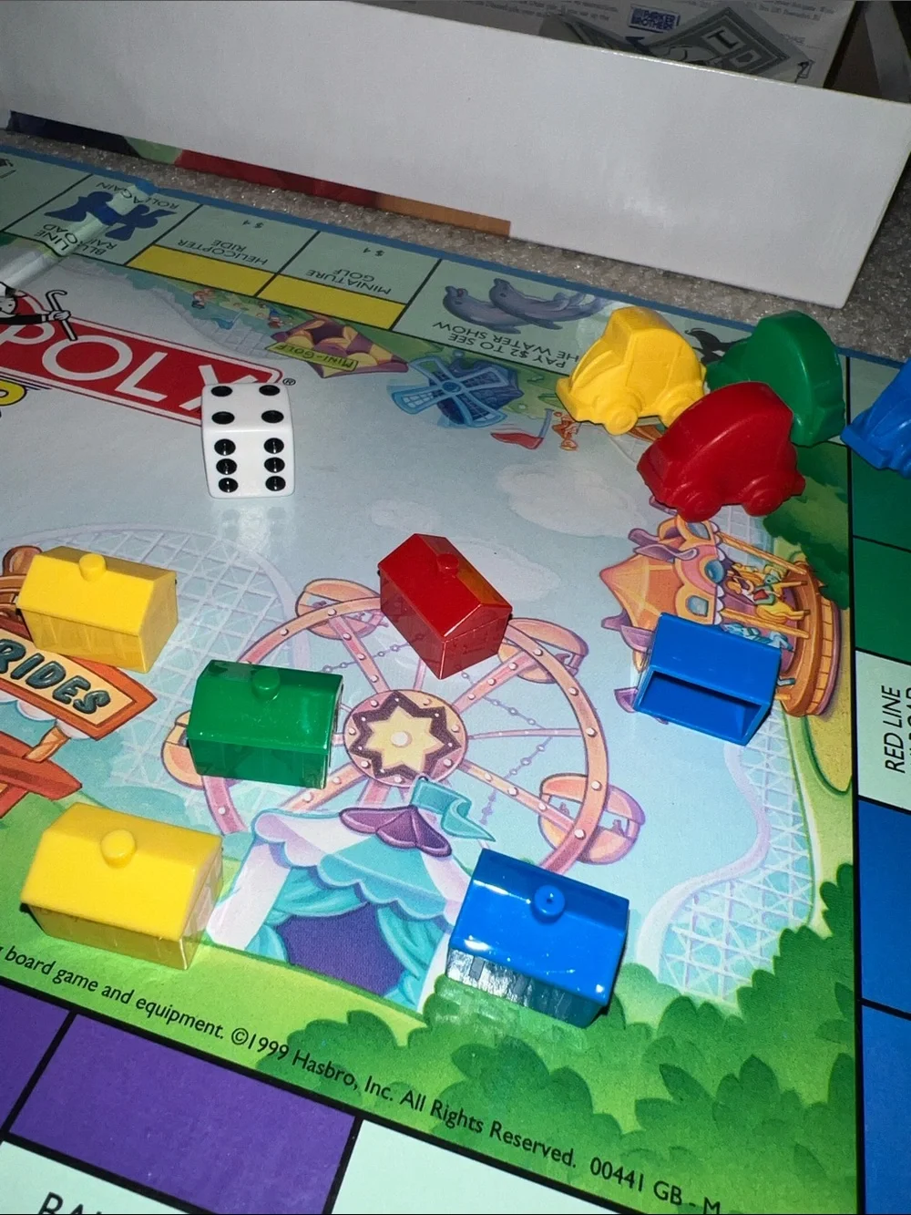 Vintage Monopoly Junior Board Game